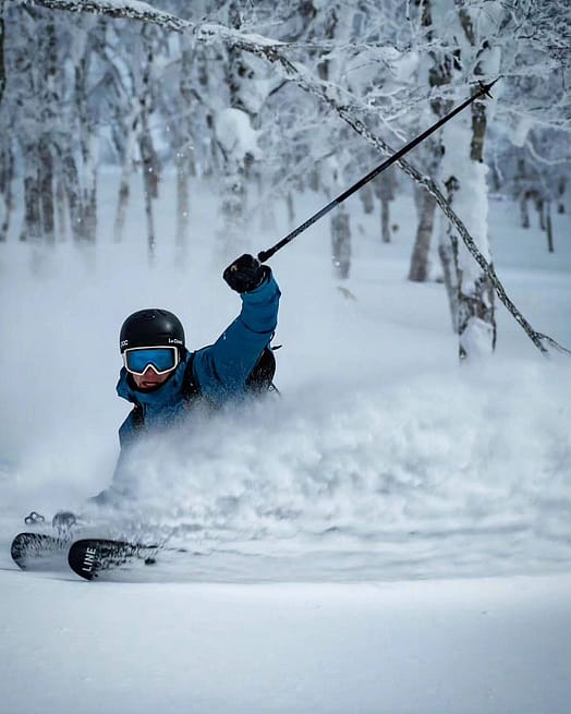 Customer @alexisaud in Dune Ski Jacket Men Blue Steel