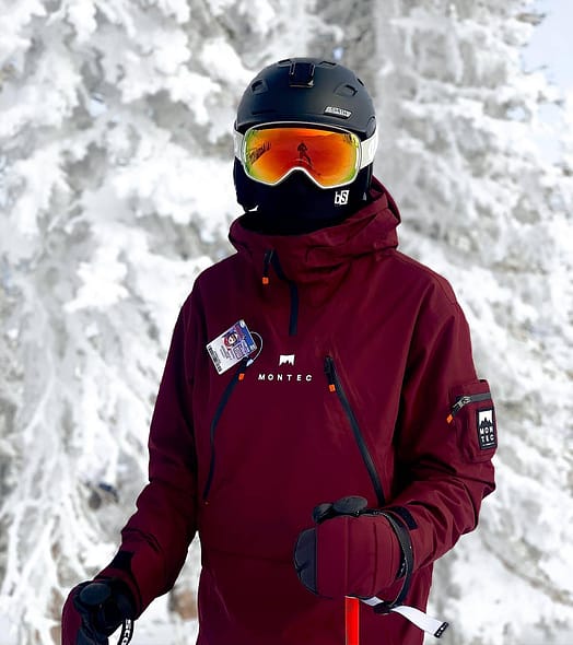 Zákazník @joshua.a.dewitt v Anzu Bunda na Snowboard Pánské Burgundy