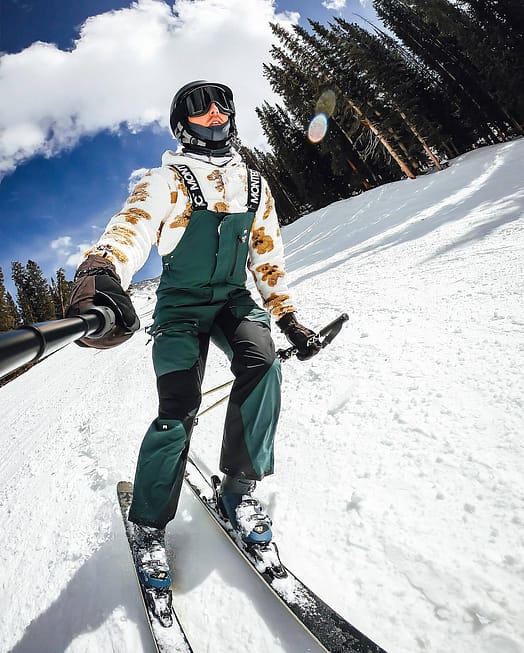 Customer @mitchhechsel in Fawk 2021 Ski Pants Men Dark Atlantic/Black