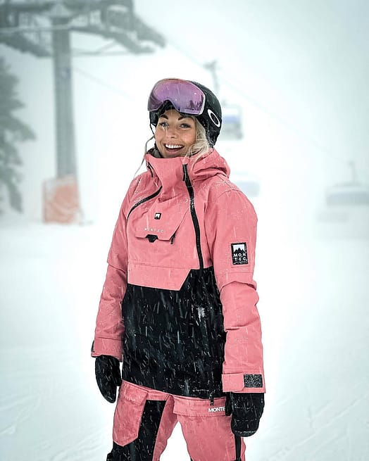 Cliente @veroonicamh en Doom W 2021 Chaqueta Snowboard Mujer Pink/Black