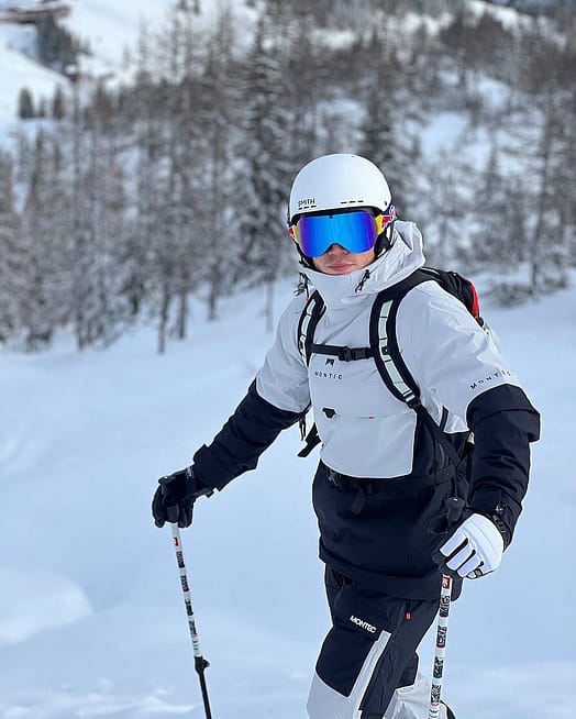 Client @ziegla_js dans Dune Veste de Ski Homme Light Grey/Black