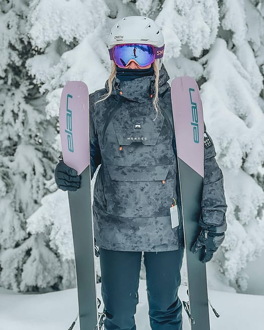 Client @_krashley_ dans Doom W Veste de Ski Femme Black Tiedye