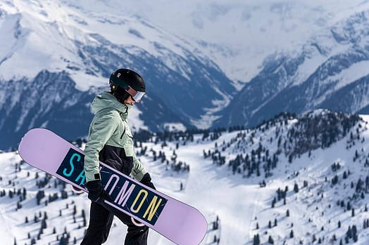 Client @ingemostert dans Doom W Veste Snowboard Femme Soft Green/Black/Phantom