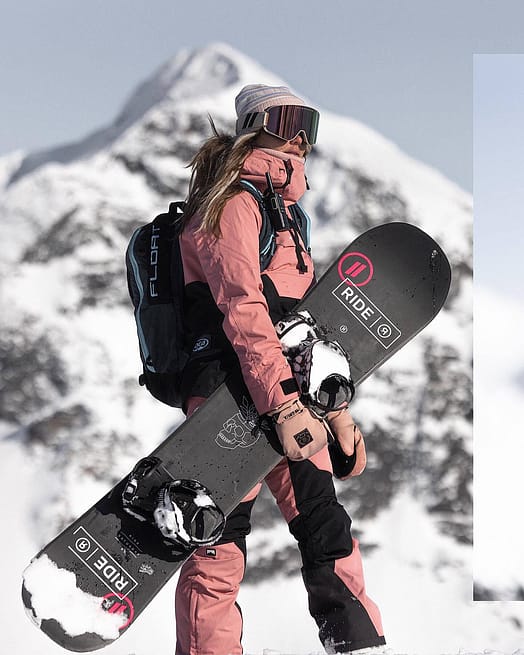 Cliente @jessikajenson en Doom W 2021 Chaqueta Snowboard Mujer Pink/Black