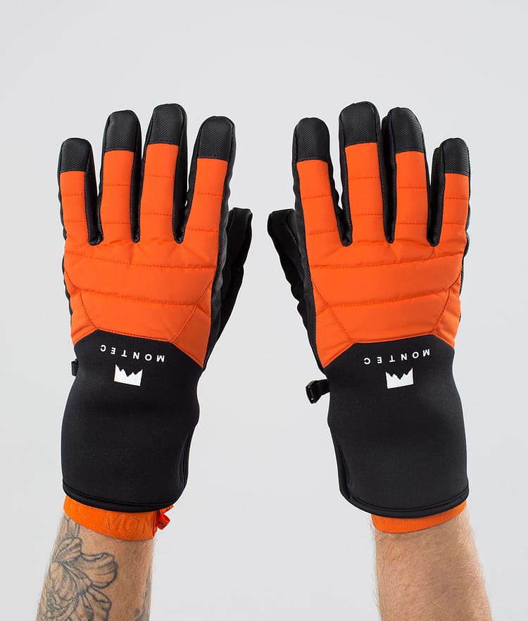 Kilo Ski Gloves Orange, Image 3 of 5