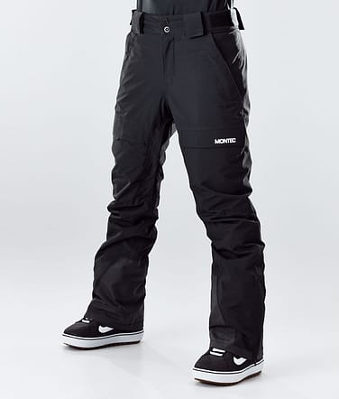 Dune W 2020 Snowboard Pants Women Black Renewed