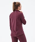 Zulu W Camiseta Térmica Mujer Burgundy, Imagen 2 de 6