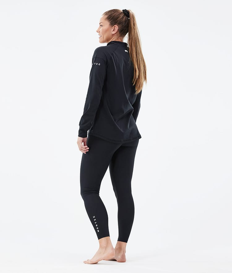 Zulu W Base Layer Pant Women Black, Image 4 of 7