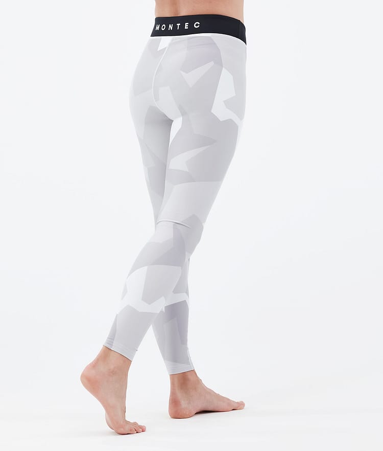 Zulu W Legginsy Termoaktywne Kobiety Snow Camo, Zdjęcie 2 z 7