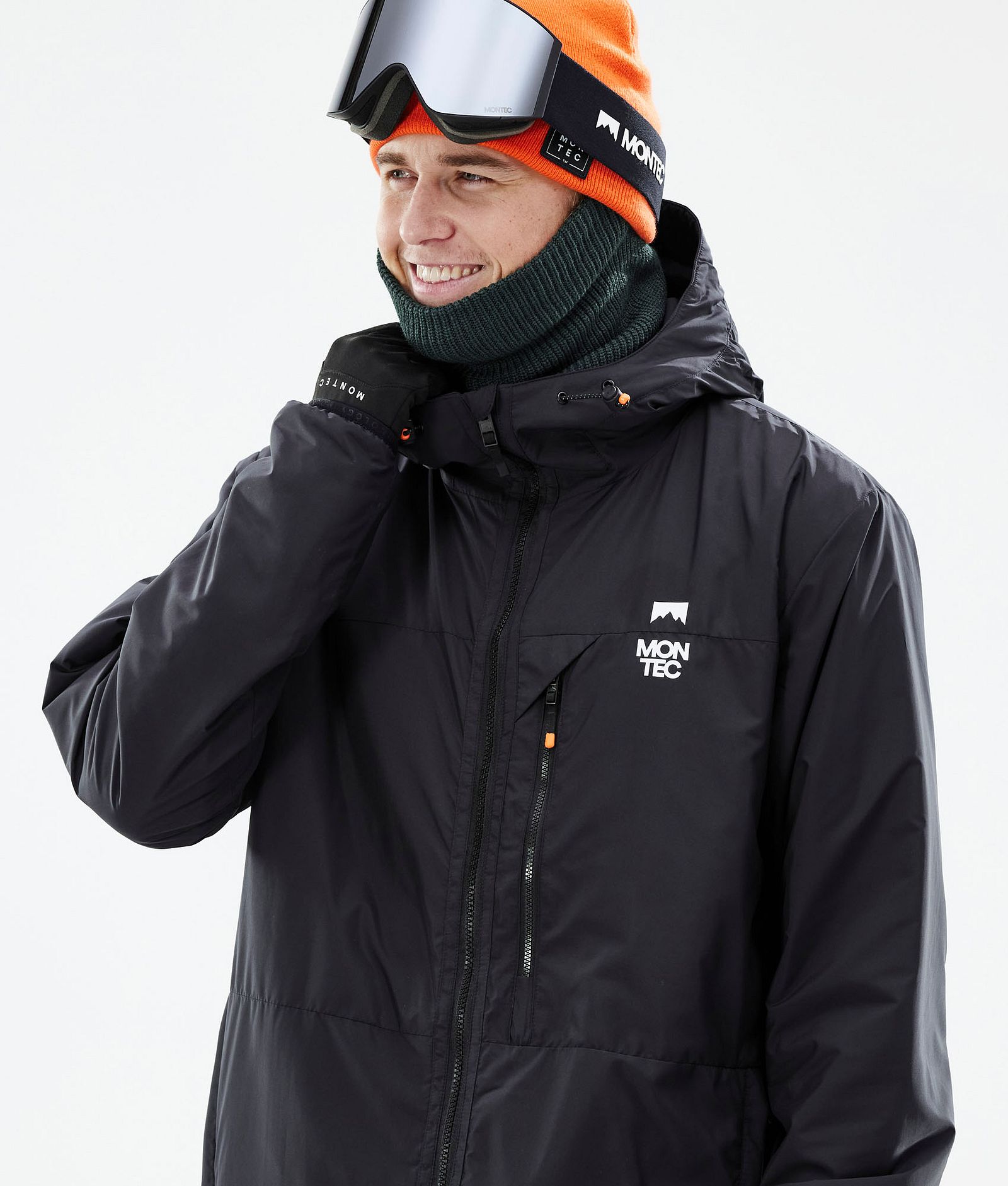 Toasty 60Gsm Kurtka typu midlayer Narciarski Mężczyźni Black, Zdjęcie 3 z 10