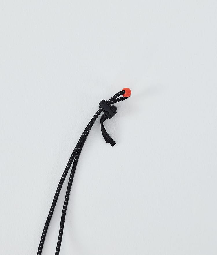 Stopper Double Elastic Reservedel Black/Orange Bead, Billede 2 af 3