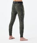 Zulu Legginsy Termoaktywne Mężczyźni Olive Green Tiedye, Zdjęcie 2 z 7