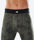 Zulu Legginsy Termoaktywne Mężczyźni Olive Green Tiedye, Zdjęcie 5 z 7