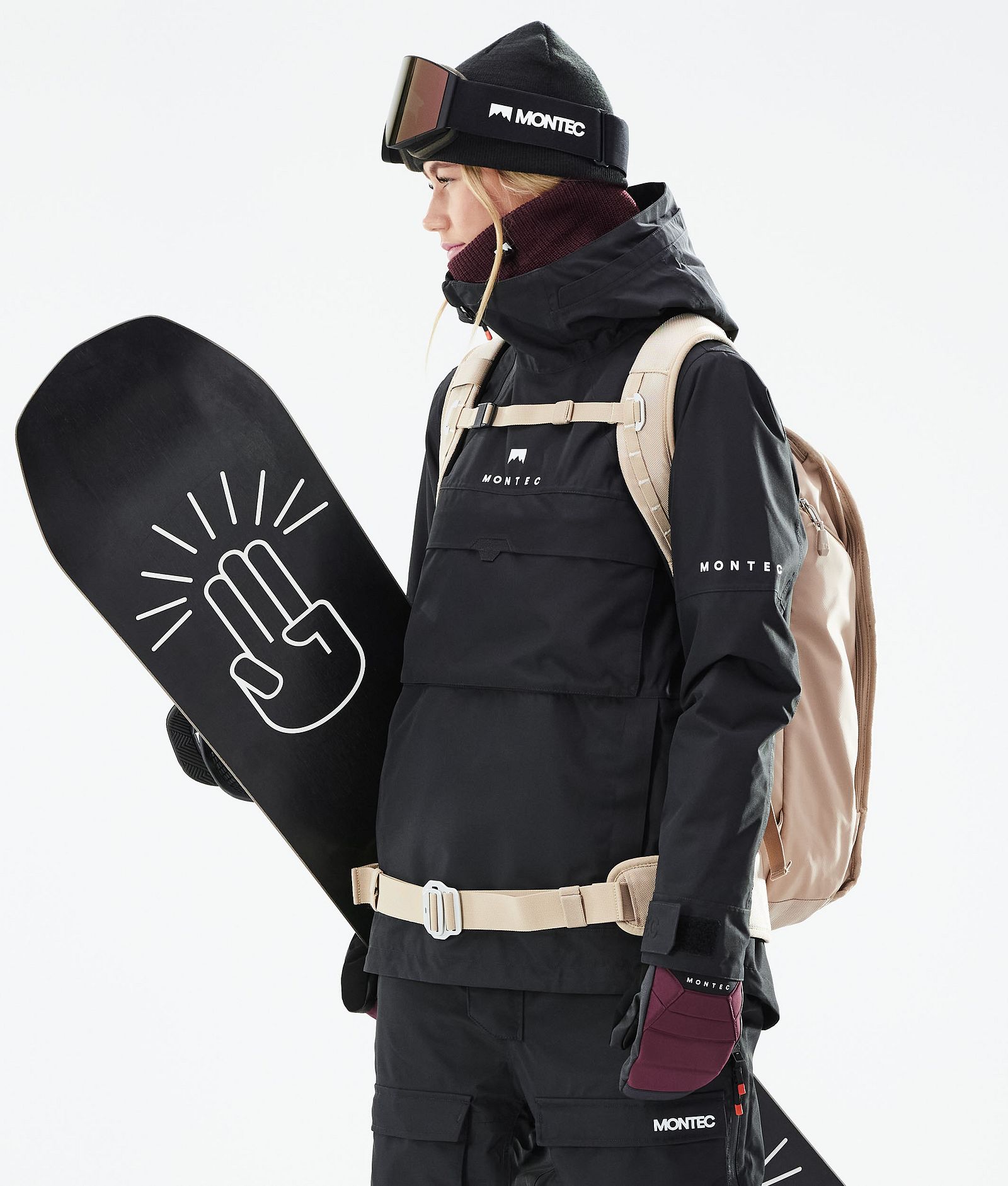 Dune W 2021 Kurtka Snowboardowa Kobiety Black, Zdjęcie 1 z 11