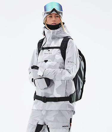 Dune W 2021 Kurtka Snowboardowa Kobiety Snow Camo