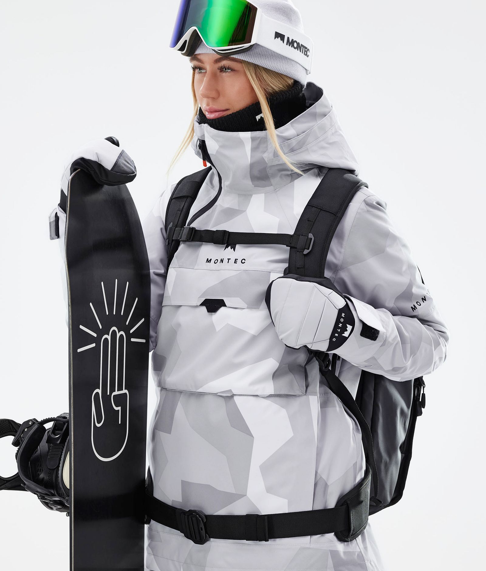 Dune W 2021 Bunda na Snowboard Dámské Snow Camo, Obrázek 4 z 12