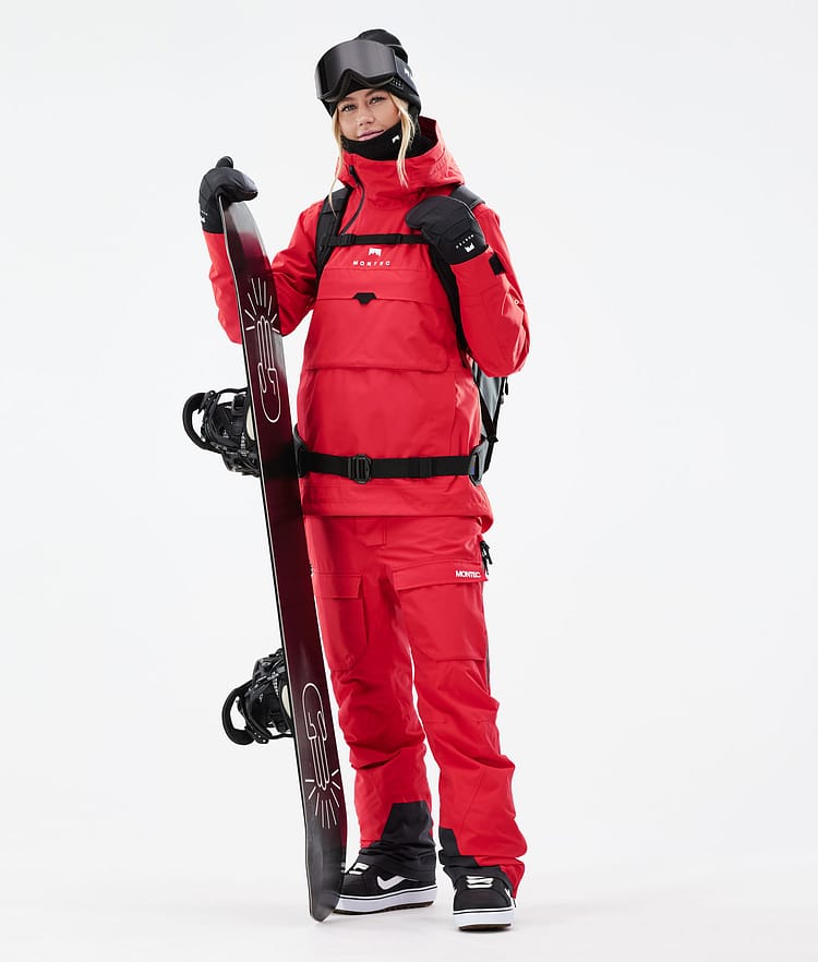 Dune W 2021 Kurtka Snowboardowa Kobiety Red, Zdjęcie 5 z 11