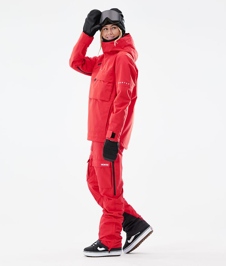 Dune W 2021 Kurtka Snowboardowa Kobiety Red, Zdjęcie 6 z 11