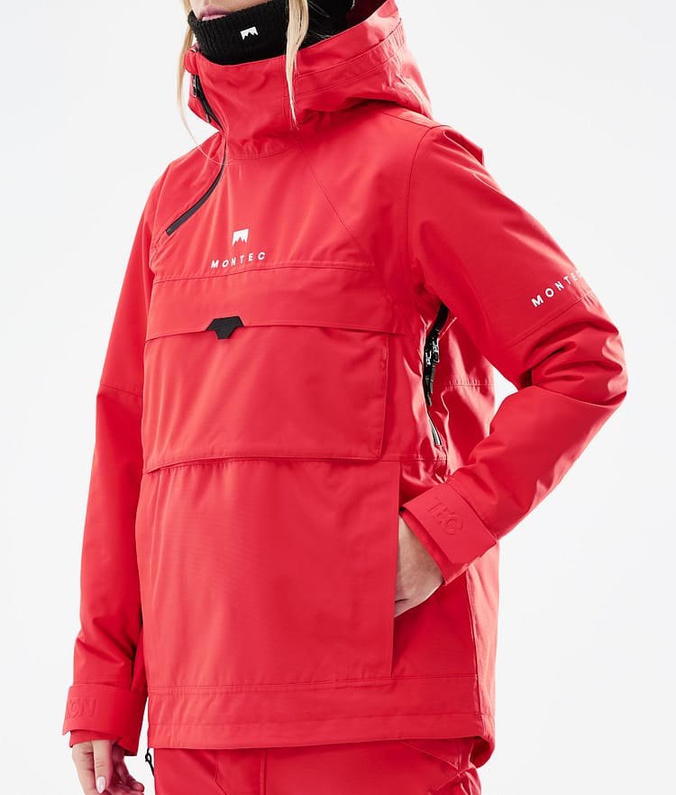 Dune W 2021 Kurtka Snowboardowa Kobiety Red, Zdjęcie 10 z 11