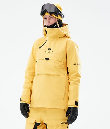 Dune W 2021 Bunda na Snowboard Dámské Yellow