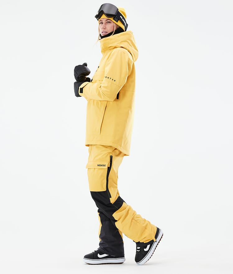 Dune W 2021 Kurtka Snowboardowa Kobiety Yellow, Zdjęcie 6 z 11