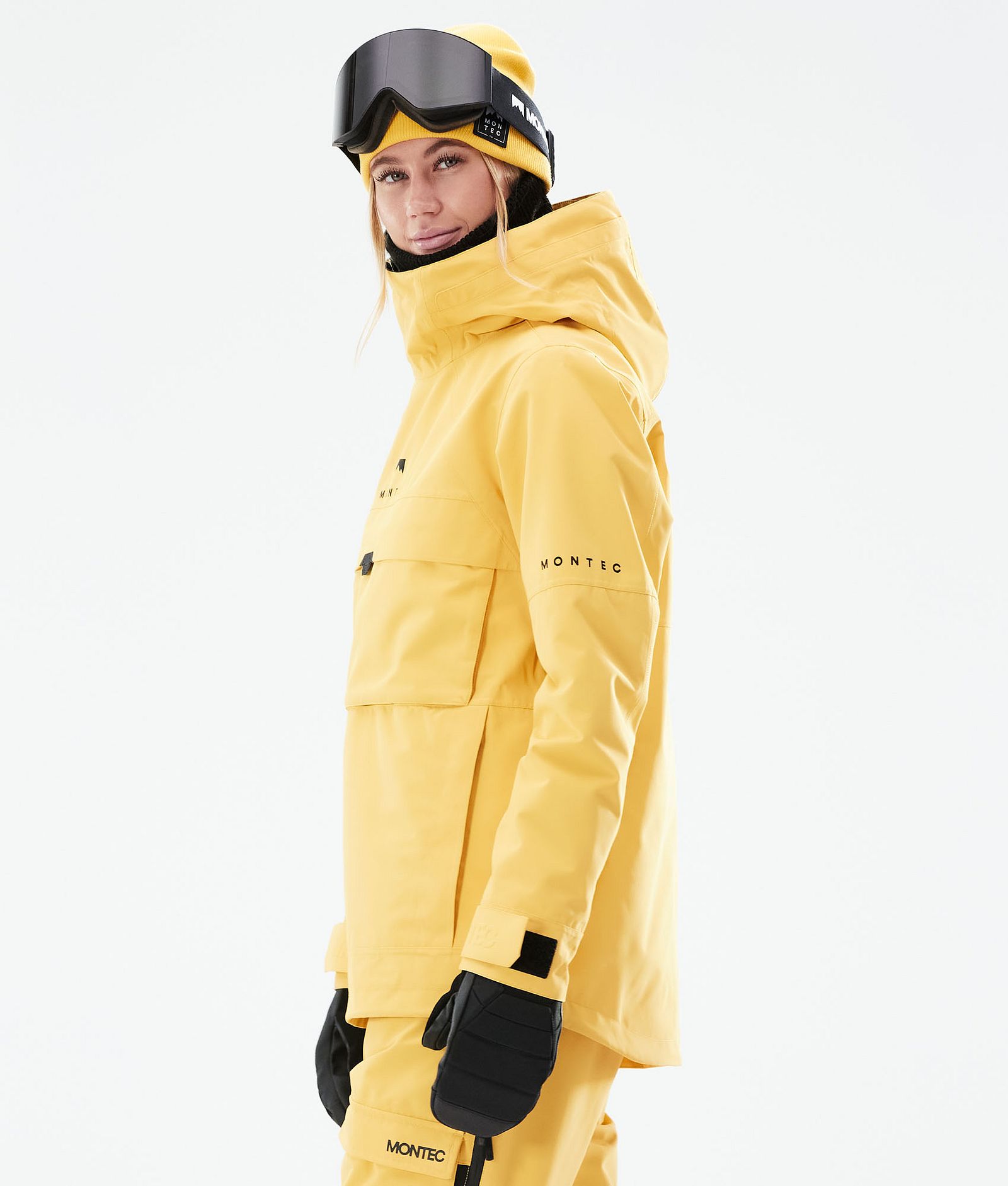 Dune W 2021 Kurtka Snowboardowa Kobiety Yellow, Zdjęcie 8 z 11