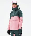 Dune W 2021 Kurtka Snowboardowa Kobiety Dark Atlantic/Pink, Zdjęcie 1 z 10