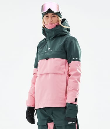 Dune W 2021 Kurtka Snowboardowa Kobiety Dark Atlantic/Pink