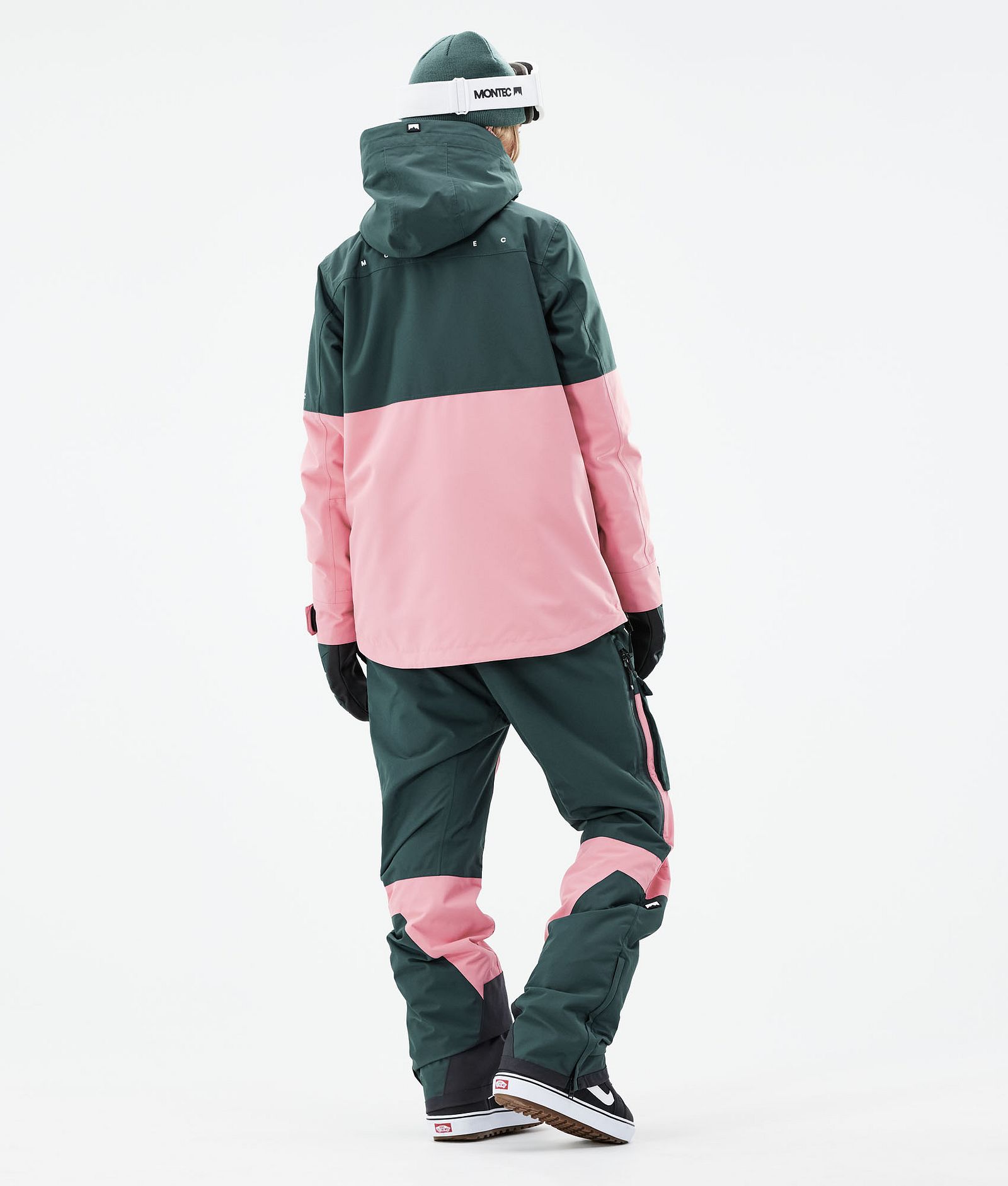 Dune W 2021 Kurtka Snowboardowa Kobiety Dark Atlantic/Pink, Zdjęcie 6 z 10