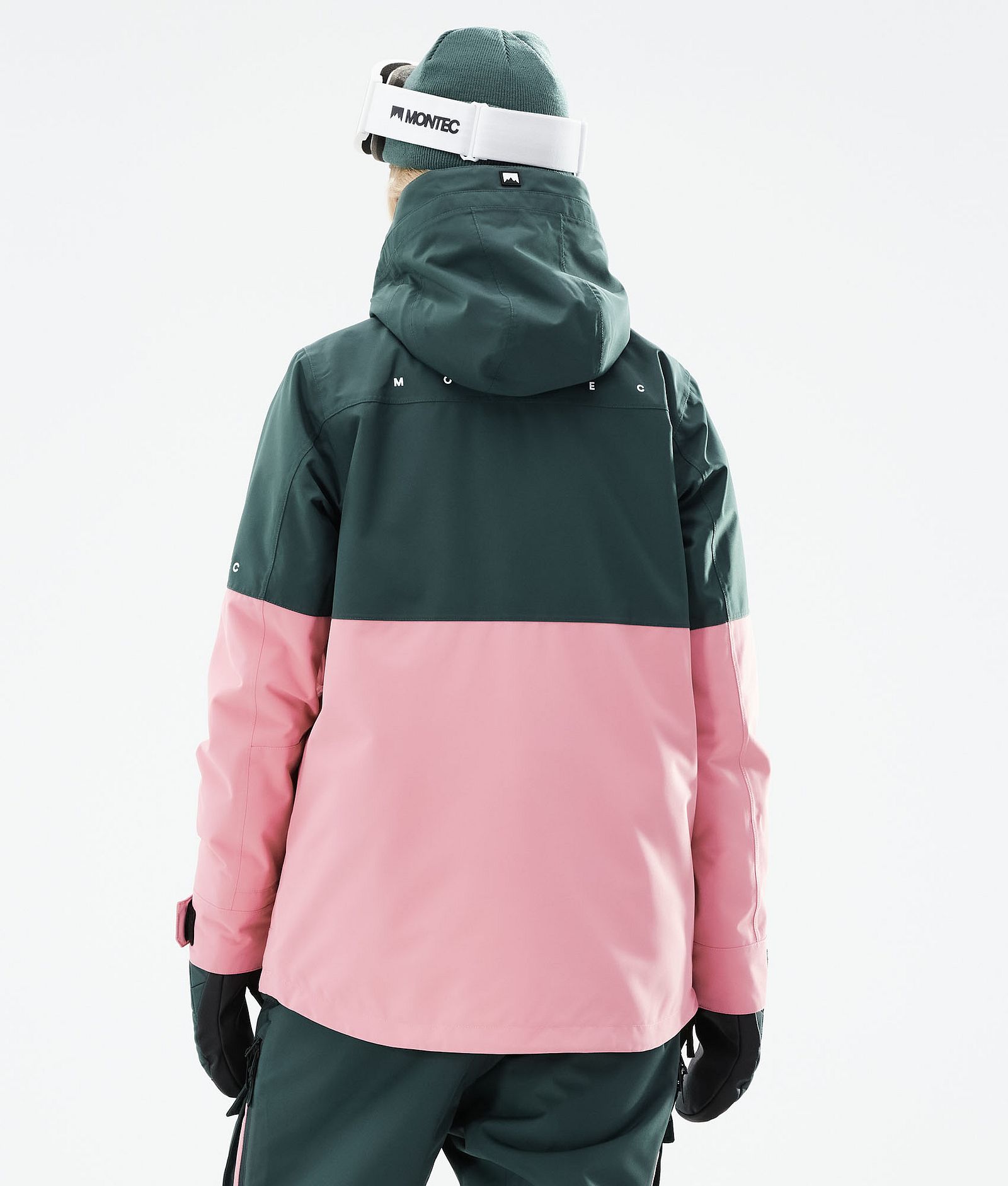 Dune W 2021 Kurtka Snowboardowa Kobiety Dark Atlantic/Pink, Zdjęcie 8 z 10