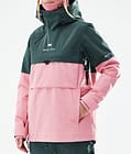 Dune W 2021 Kurtka Snowboardowa Kobiety Dark Atlantic/Pink, Zdjęcie 9 z 10