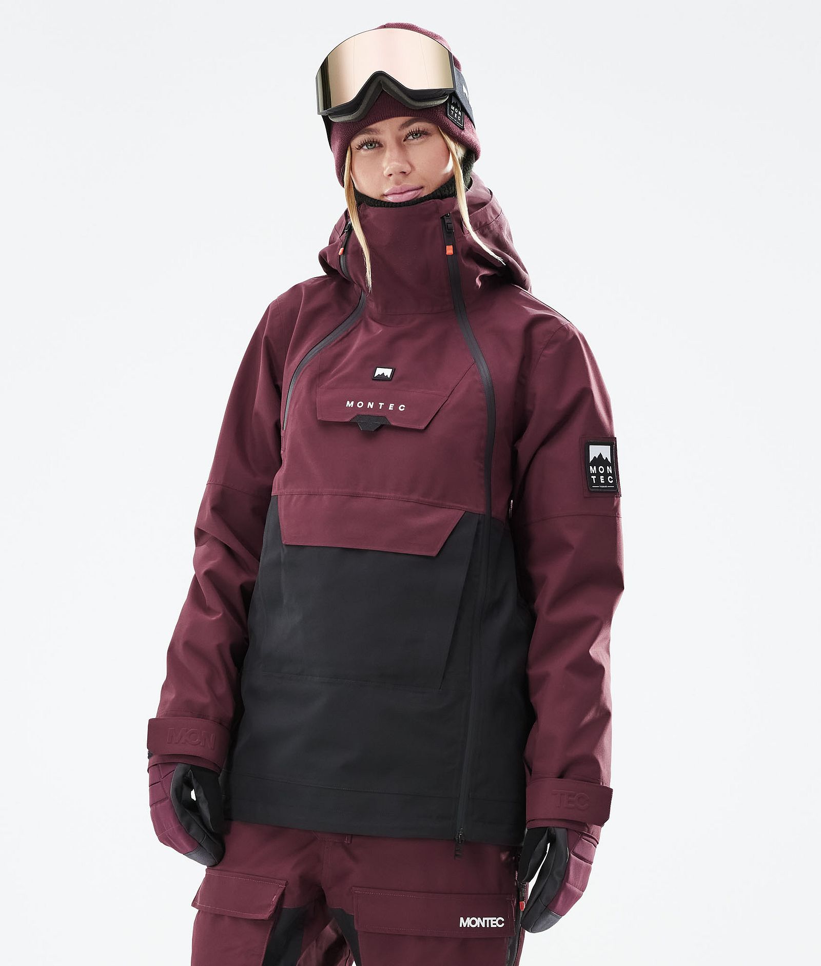 Doom W 2021 Bunda na Snowboard Dámské Burgundy/Black, Obrázek 1 z 12