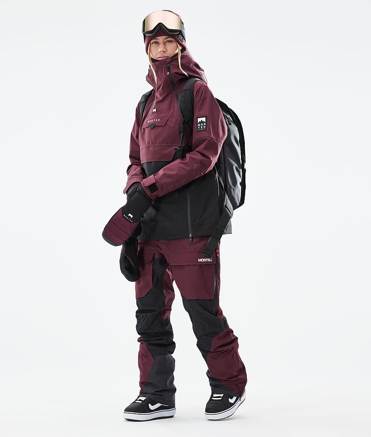 Doom W 2021 Bunda na Snowboard Dámské Burgundy/Black, Obrázek 4 z 12