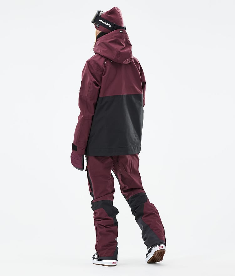 Doom W 2021 Bunda na Snowboard Dámské Burgundy/Black, Obrázek 6 z 12