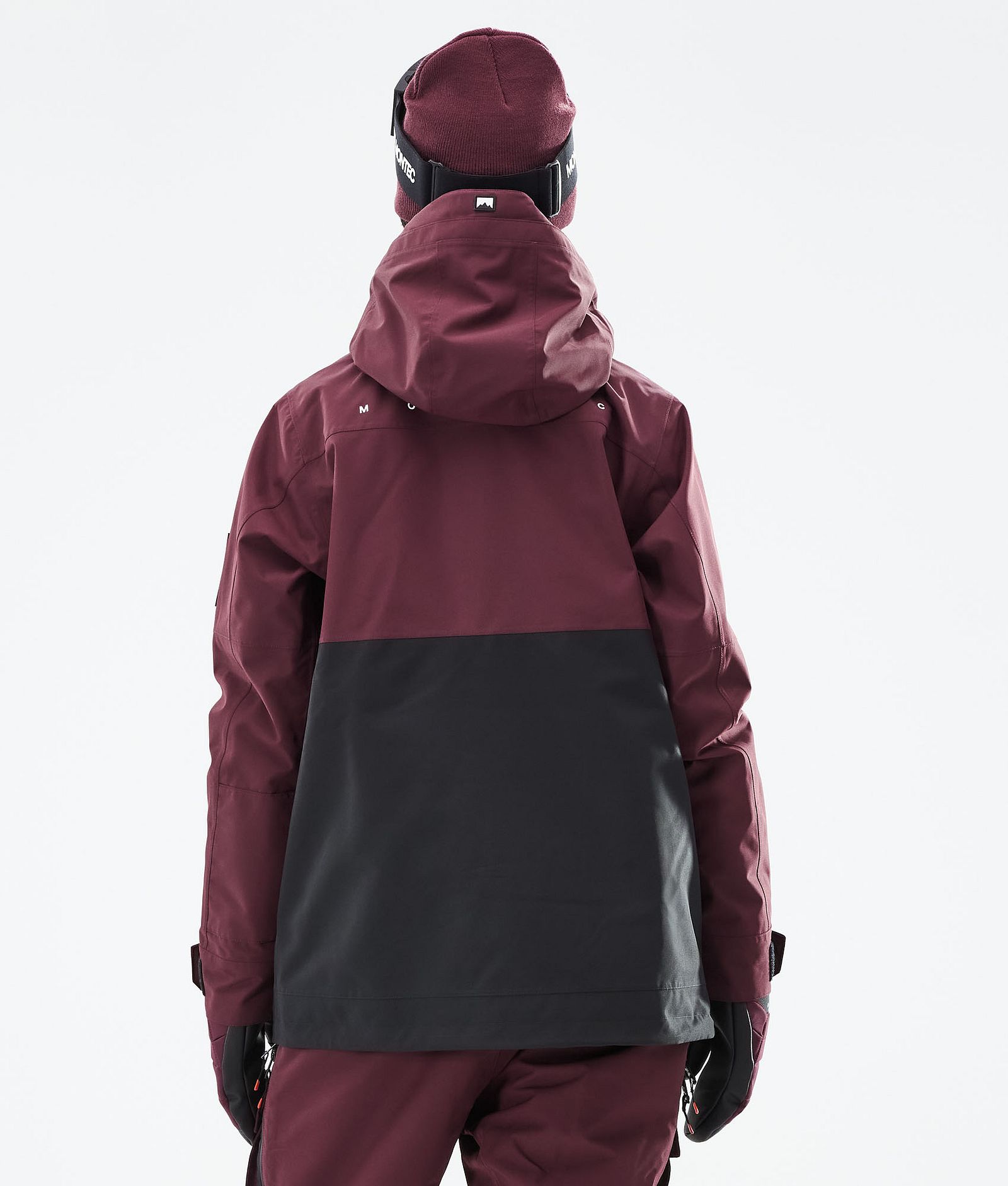 Doom W 2021 Bunda na Snowboard Dámské Burgundy/Black, Obrázek 8 z 12