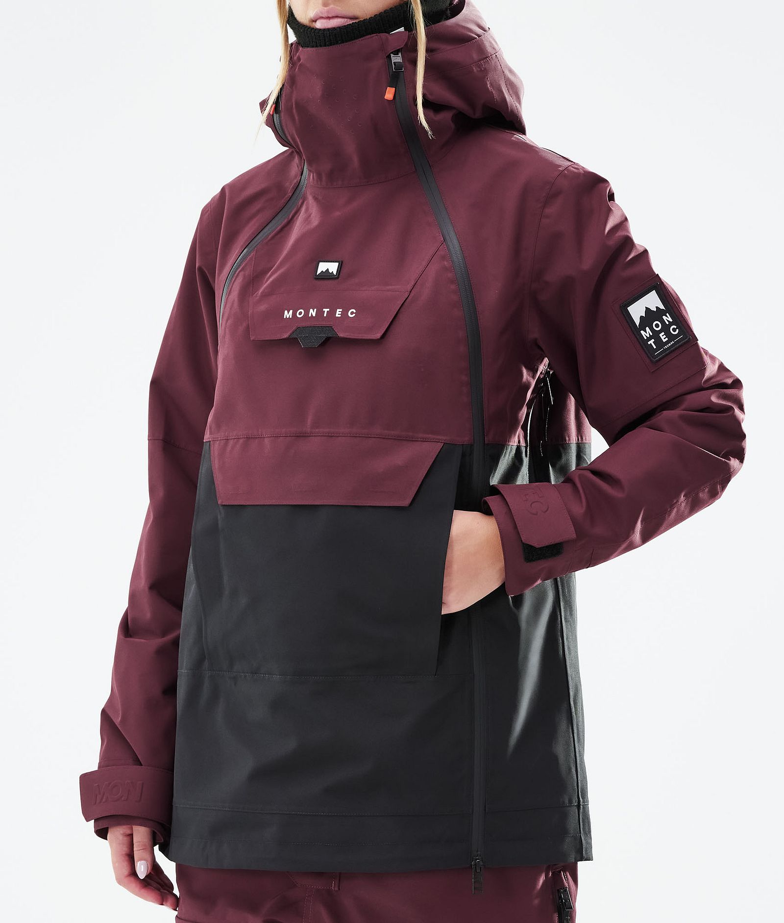 Doom W 2021 Bunda na Snowboard Dámské Burgundy/Black, Obrázek 9 z 12