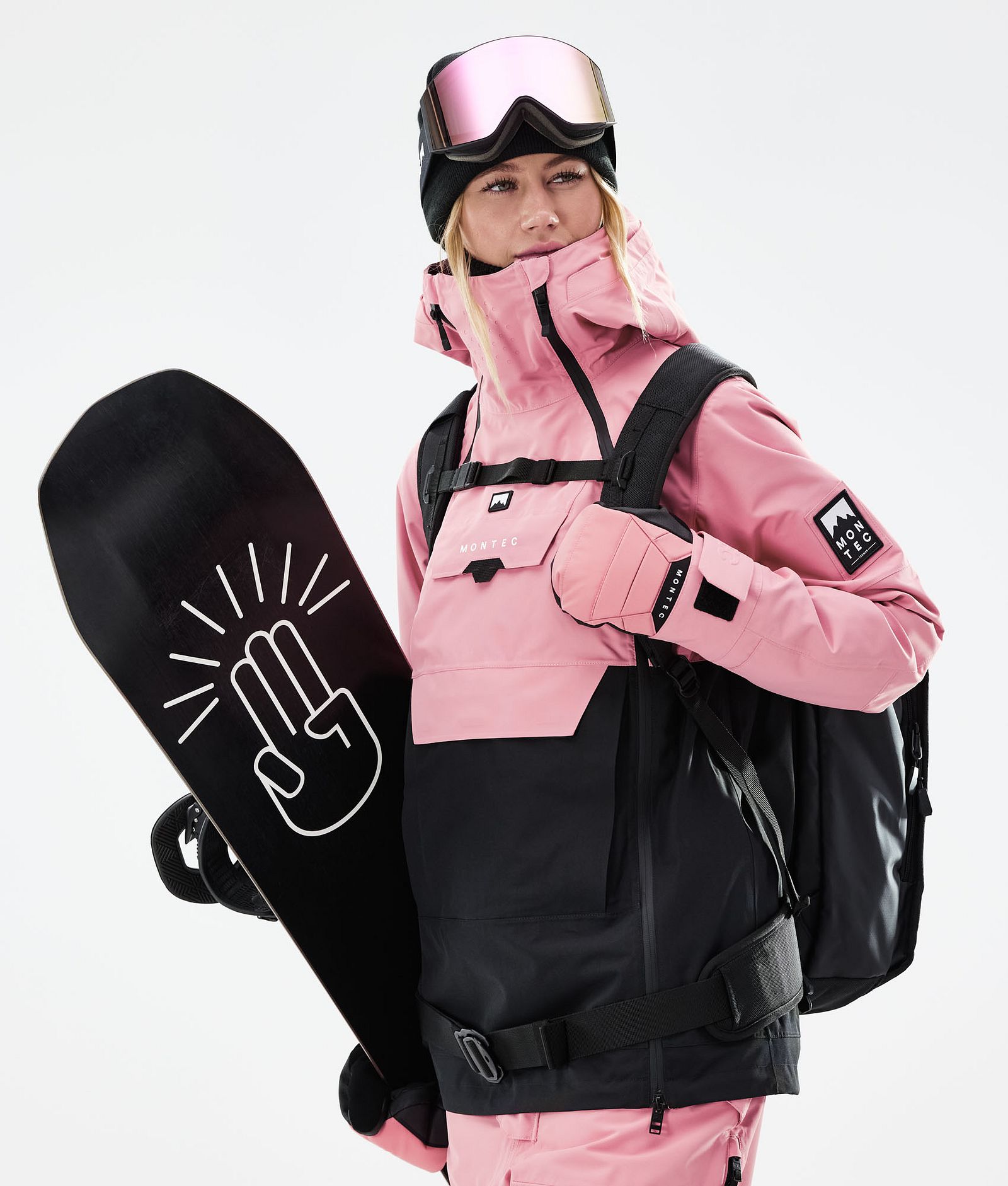 Doom W 2021 Bunda na Snowboard Dámské Pink/Black, Obrázek 3 z 13