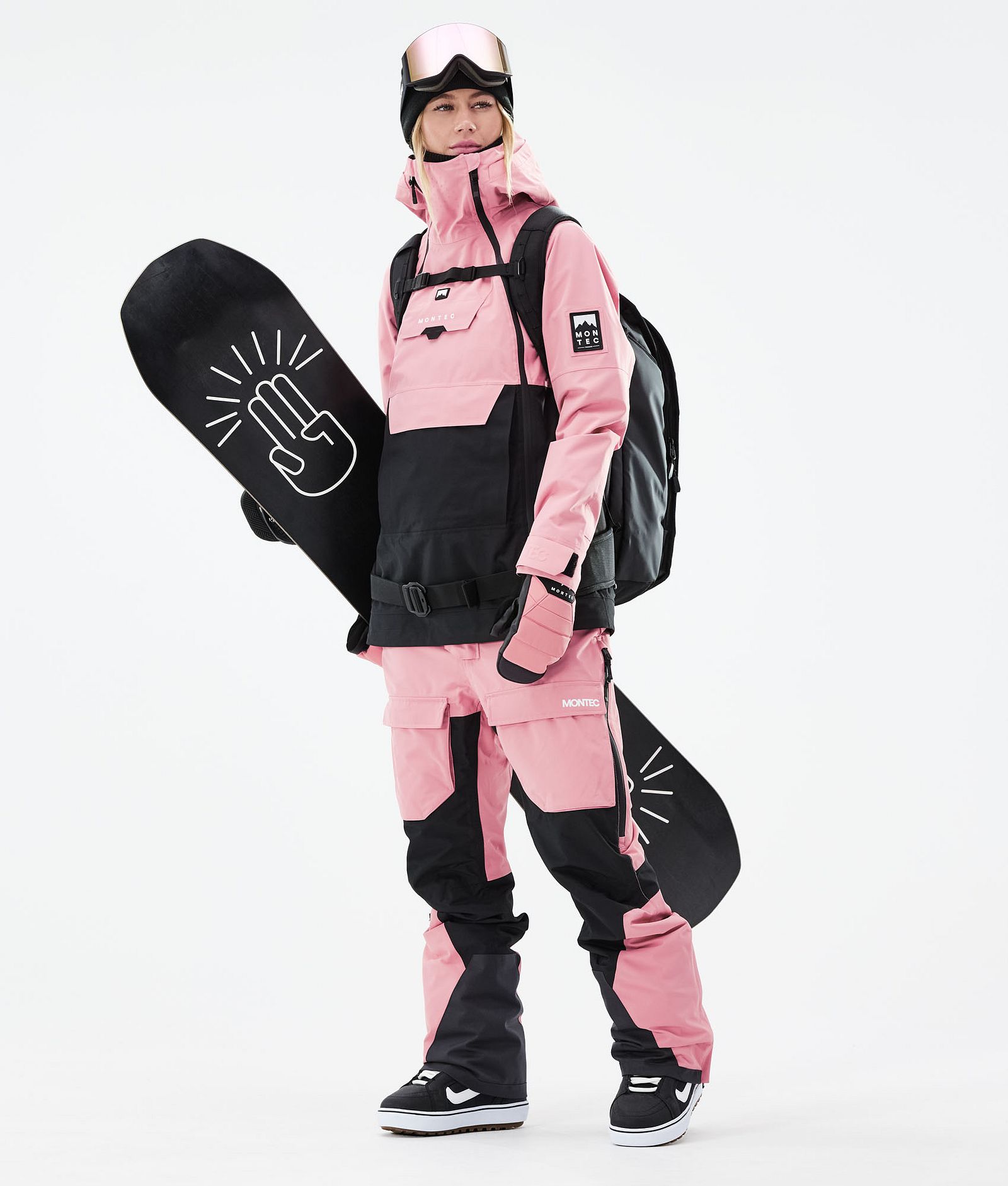 Doom W 2021 Bunda na Snowboard Dámské Pink/Black, Obrázek 5 z 13