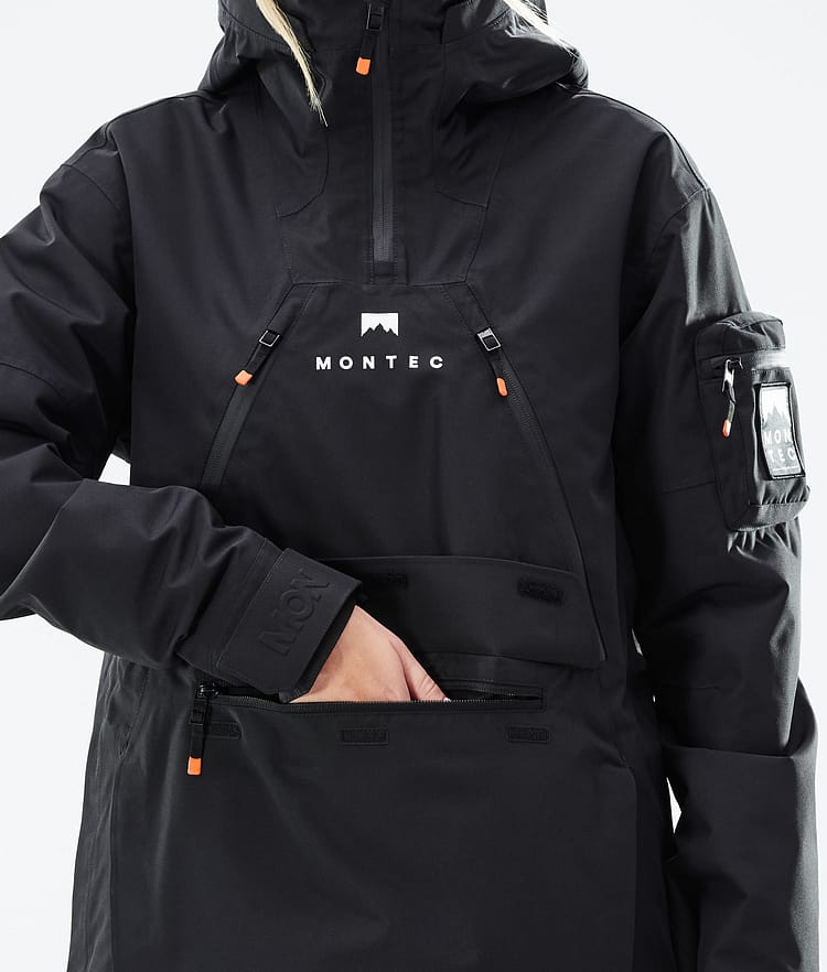 Anzu W Kurtka Snowboardowa Kobiety Black, Zdjęcie 12 z 12