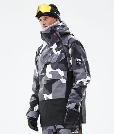 Doom 2021 Lyžařská Bunda Pánské Arctic Camo/Black