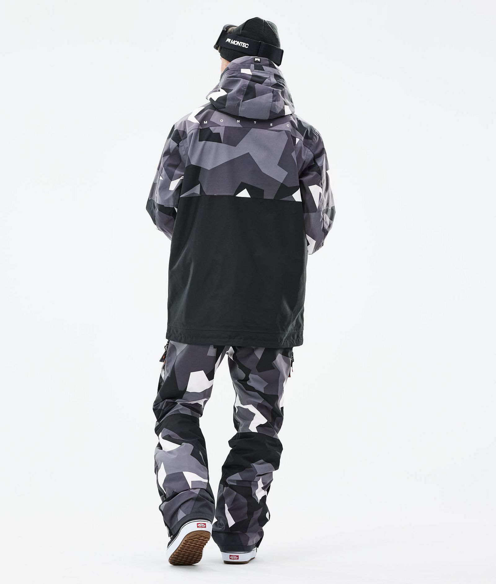 Doom 2021 Bunda na Snowboard Pánské Arctic Camo/Black, Obrázek 6 z 11