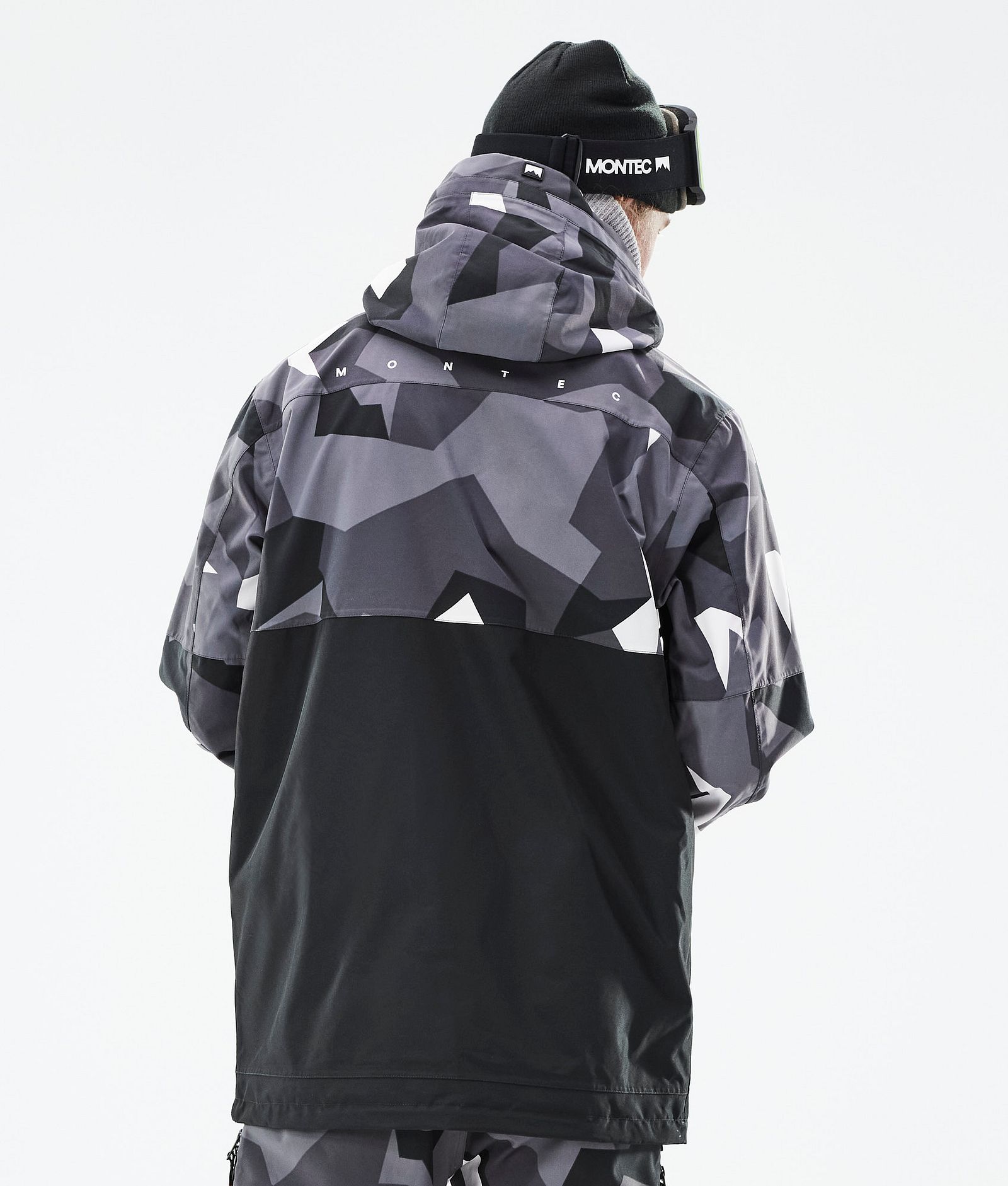 Doom 2021 Bunda na Snowboard Pánské Arctic Camo/Black, Obrázek 8 z 11