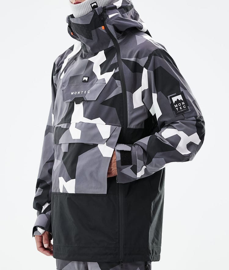 Doom 2021 Lyžařská Bunda Pánské Arctic Camo/Black, Obrázek 10 z 12