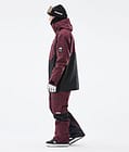 Doom 2021 Bunda na Snowboard Pánské Burgundy/Black, Obrázek 6 z 13