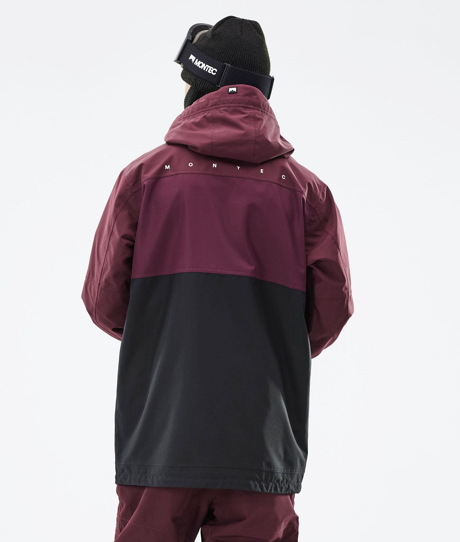 Doom 2021 Bunda na Snowboard Pánské Burgundy/Black, Obrázek 9 z 13