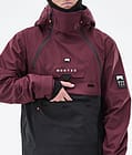 Doom 2021 Bunda na Snowboard Pánské Burgundy/Black, Obrázek 11 z 13