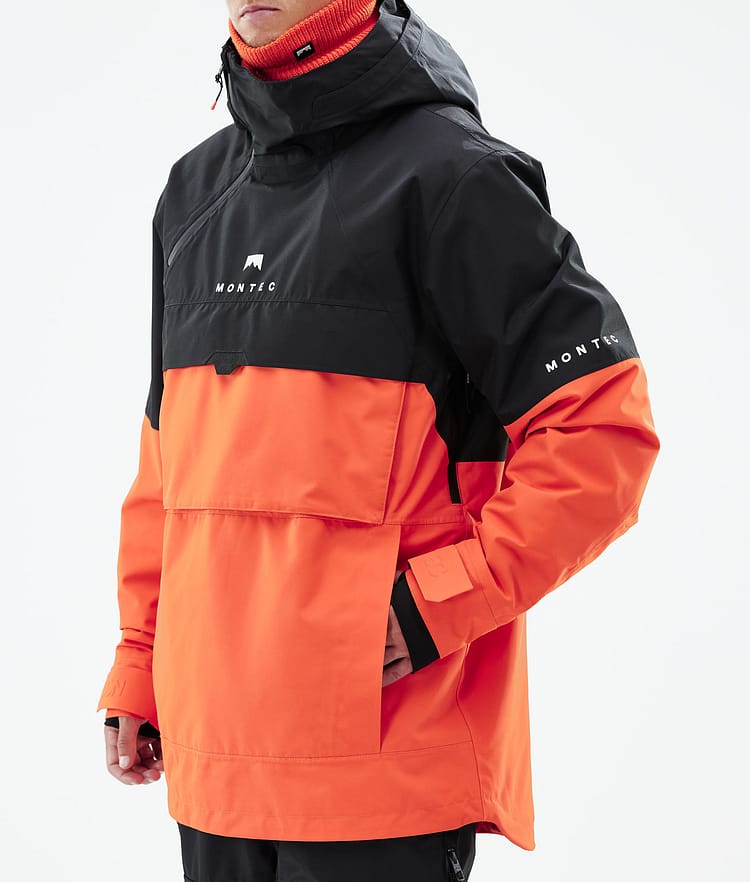 Dune 2021 Kurtka Snowboardowa Mężczyźni Black/Orange, Zdjęcie 9 z 10