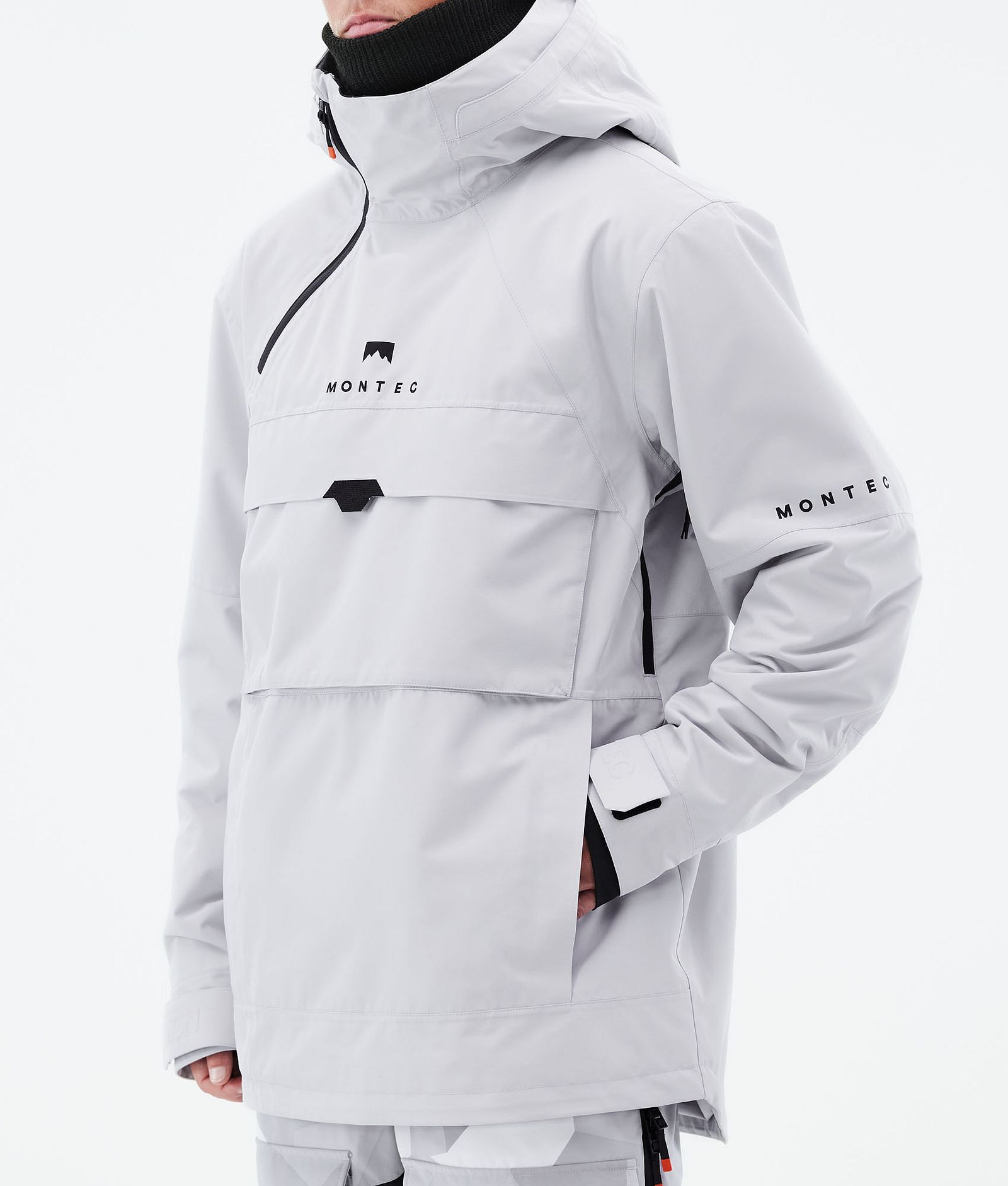 Dune 2021 Snowboardjacke Herren Light Grey Renewed, Bild 9 von 10