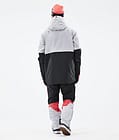 Dune 2021 Bunda na Snowboard Pánské Light Grey/Coral/Black, Obrázek 6 z 10