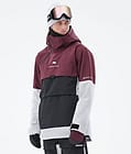 Dune 2021 Lyžařská Bunda Pánské Burgundy/Black/Light Grey, Obrázek 1 z 10